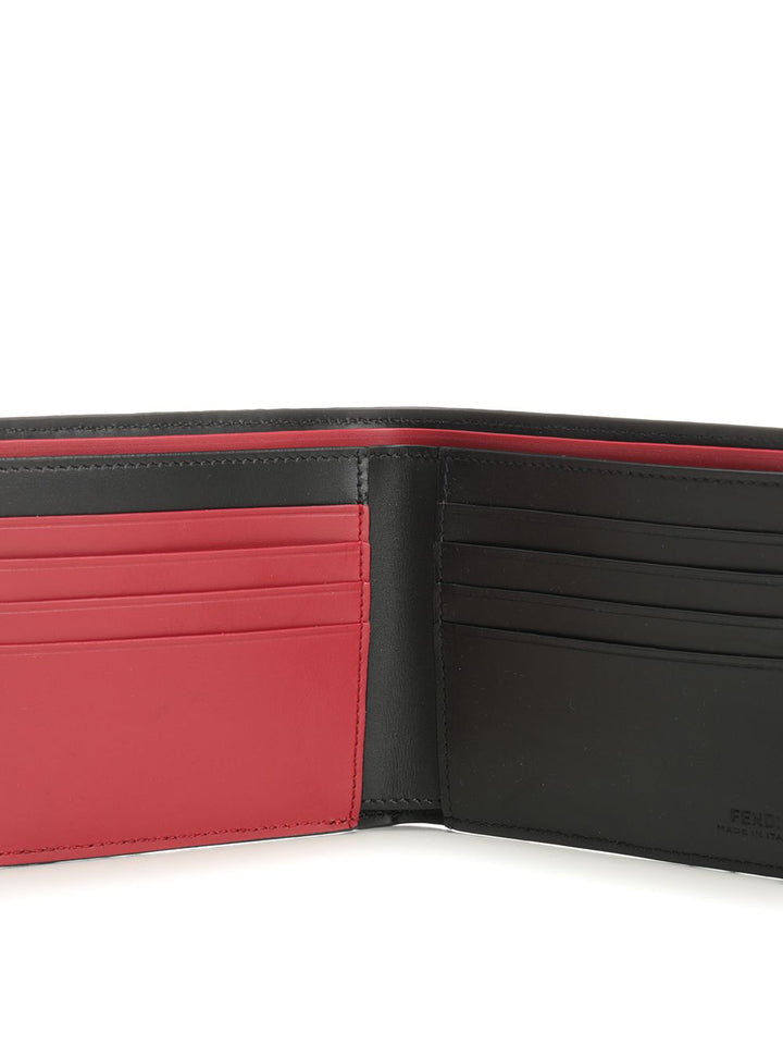 Fendi Fendi Shadow Wallet Wallets - Black | 3ce269a0fc93a47b7a139af39fc408ed5166bedd