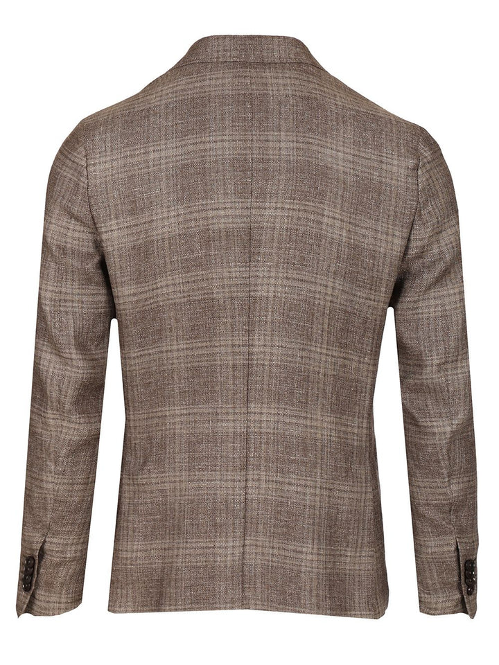 Ermenegildo Zegna Linen And Wool Jacket Jackets - Brown | 3187362c8a6c6daf7421365bde12927882748248