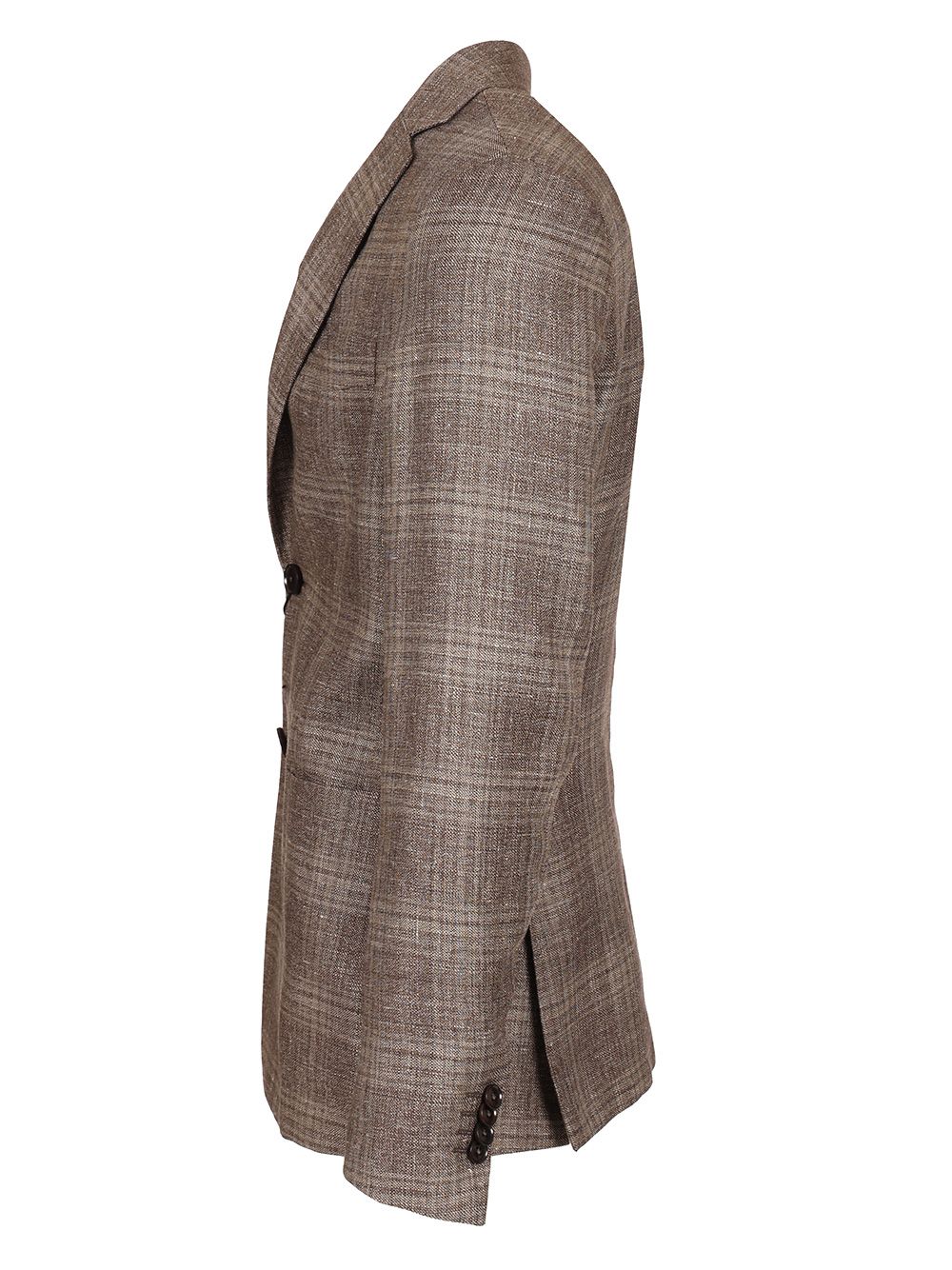 Ermenegildo Zegna Linen And Wool Jacket Jackets - Brown | 474c1a059bec2622a4b370a63a7d0b979efce144
