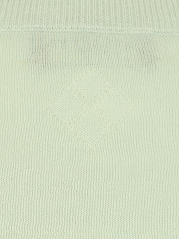 Ballantyne Cotton Crew Neck Sweater Knitwear - Green | d8269813c41cfe8e9dcec55a9619af3c068d1f52