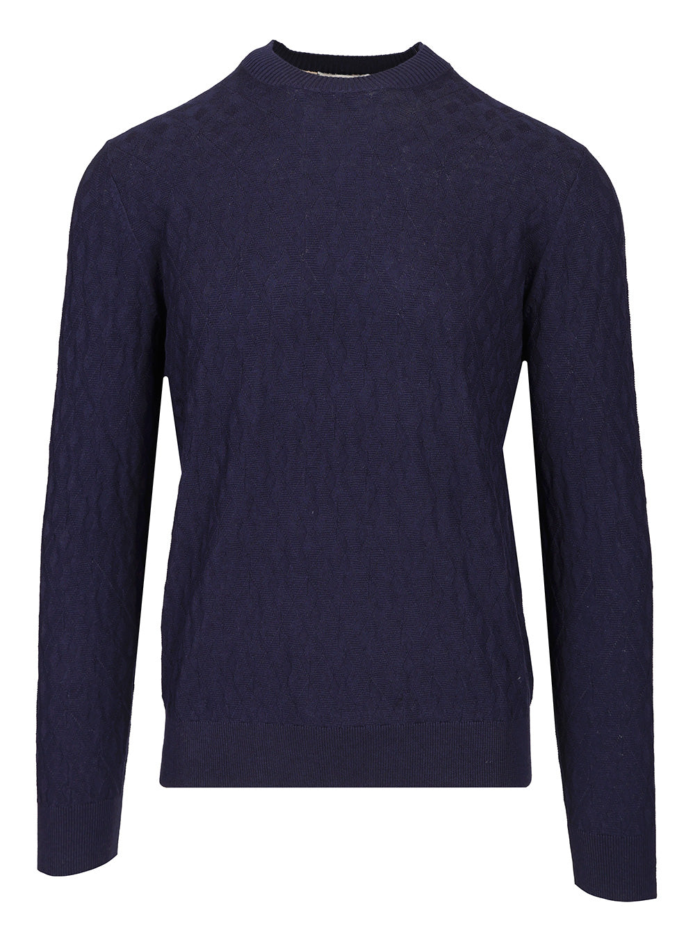 Ballantyne Cotton And Cashmere Sweater Knitwear - Blue | 526e8f914d6a6476dc13e7da7b53527f95588c30