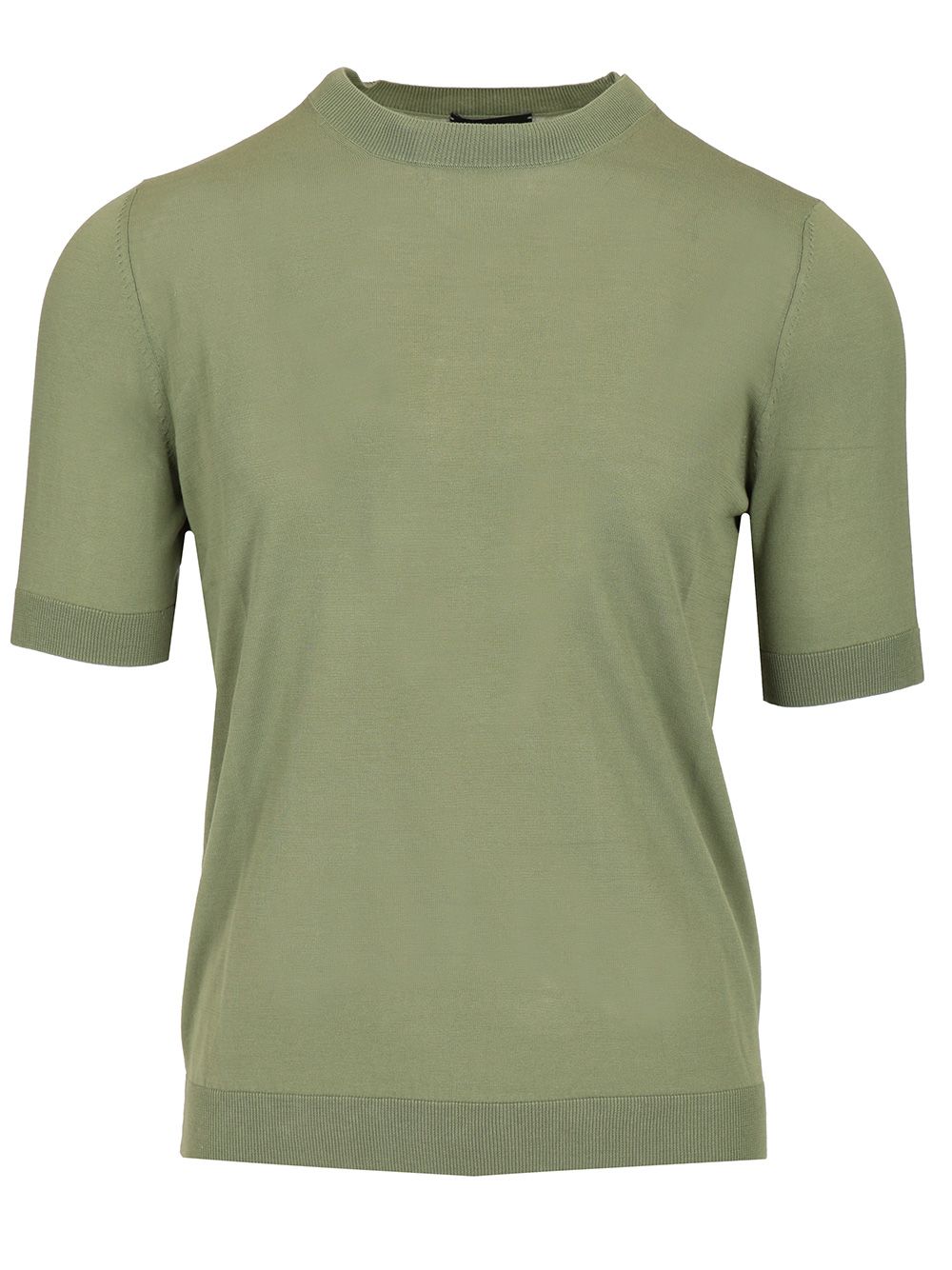 Ballantyne Slim Fit T-Shirt Knitwear - Green | cc4a52611c0f207af9908514b239876923235682