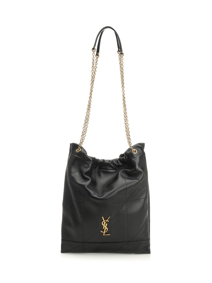 Saint Laurent Jamie Shoulder Bags - Black | ba555eea45a5805b5b607f4653f853406b29d322
