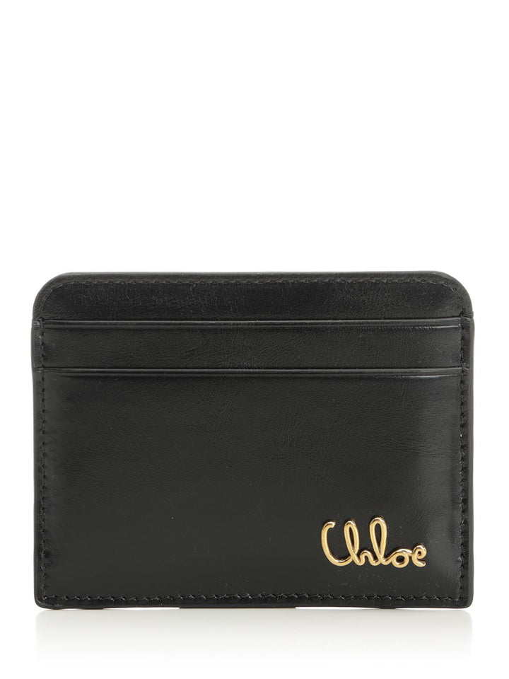 Chloe' Chloé Iconic Wallets - Black | 65da99e4ba365ba29309afae71ba113175451801