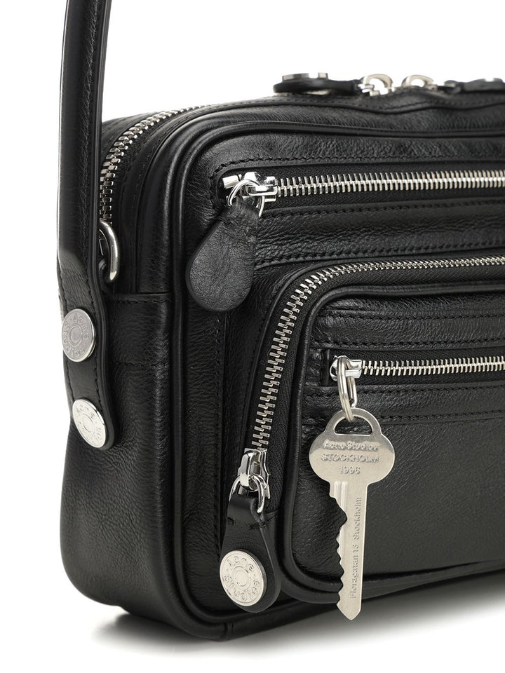 Acne Studios Camero Handbags - Black | 8954dce1ec83fe0bc16927e001bfca7d77733b91