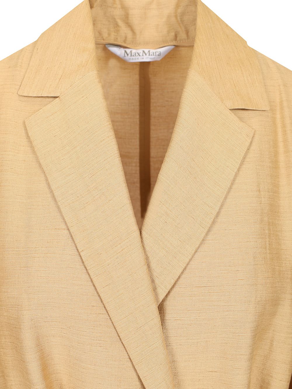 Max Mara Linen And Silk Canvas Overcoat Dresses - Gold | ac2b5fec3ffa07dfe281b6071d0b38bd687e925d