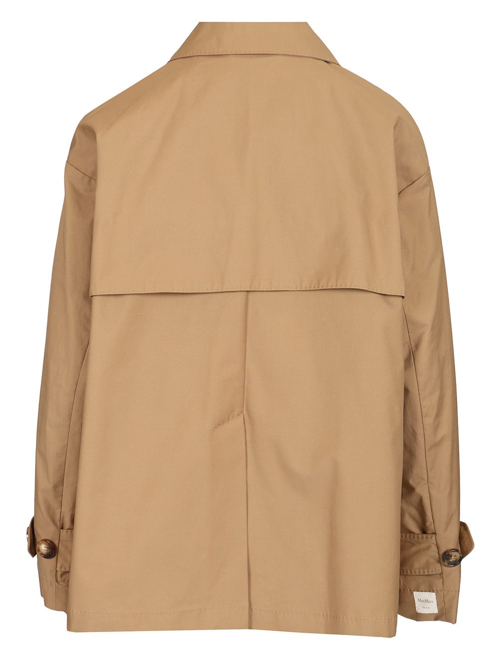 Max Mara The Cube Short Twill Trench Coat Coats - Beige | c8559c24b53a9d56aa1931f033e380a1a6877a93