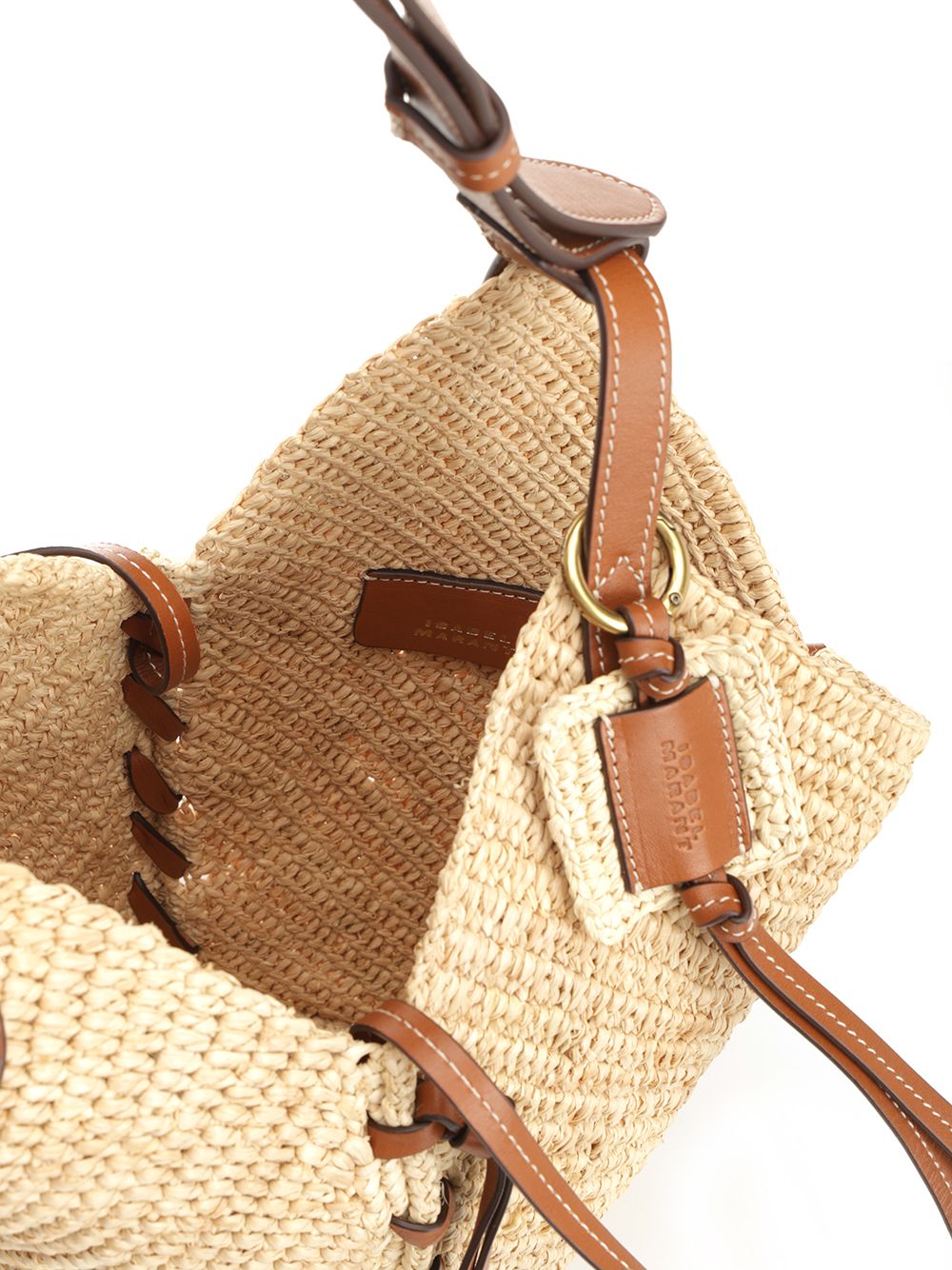 Isabel Marant Losange Crossbody Bags - Beige | 8fd8ecec4ae163c29763e93666c640b4ce8f05e8