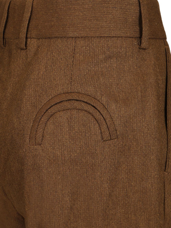 Blazé Milano Renard Fox Trousers - Brown | 8aa7d088ebffdcbe65fcb1ffba5bdc1cbcdc8094