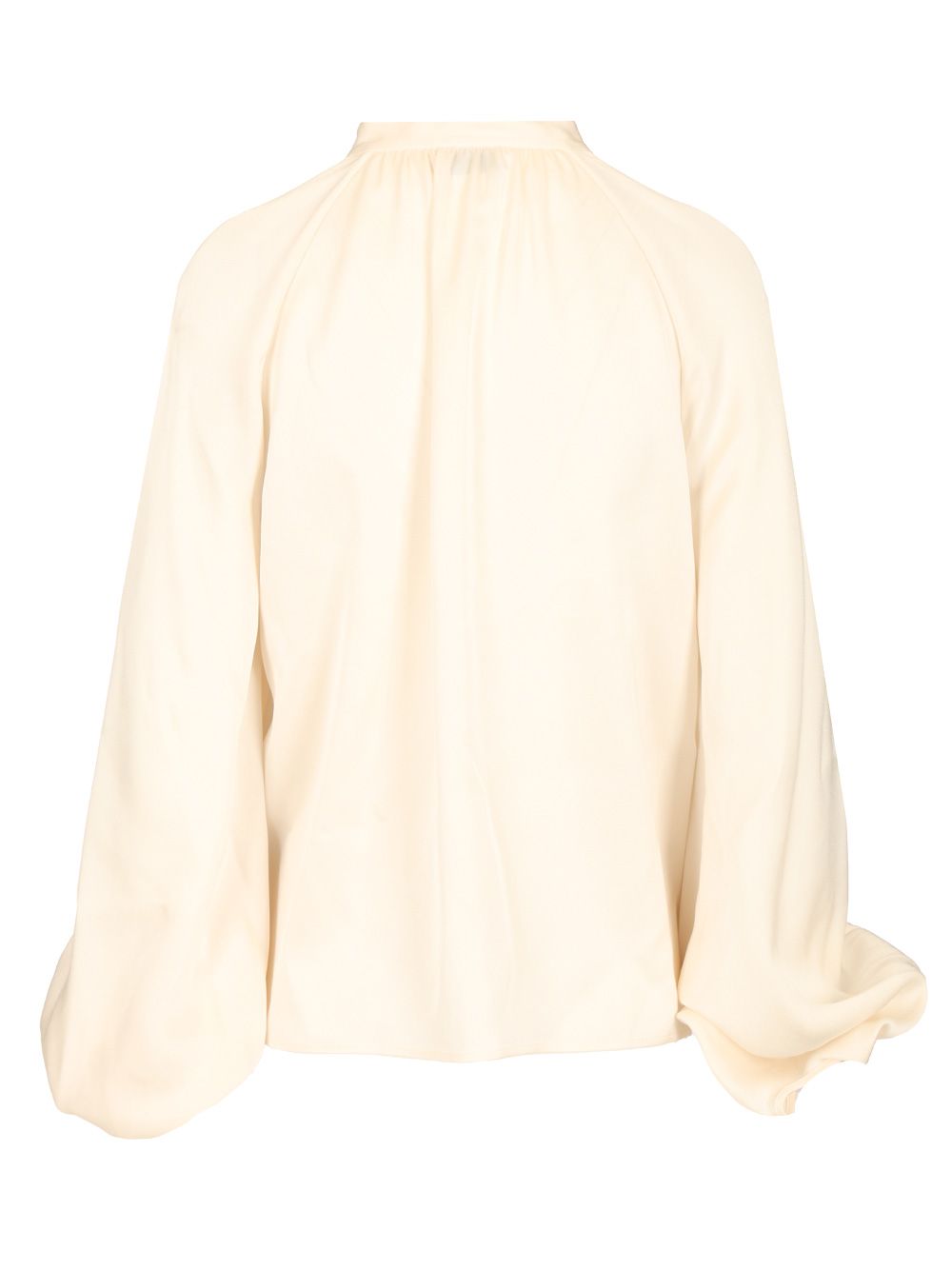 Filippa K Draped Blouse Shirts - White | 8b14e7b67bb967bc69413a06735edb782218fa82