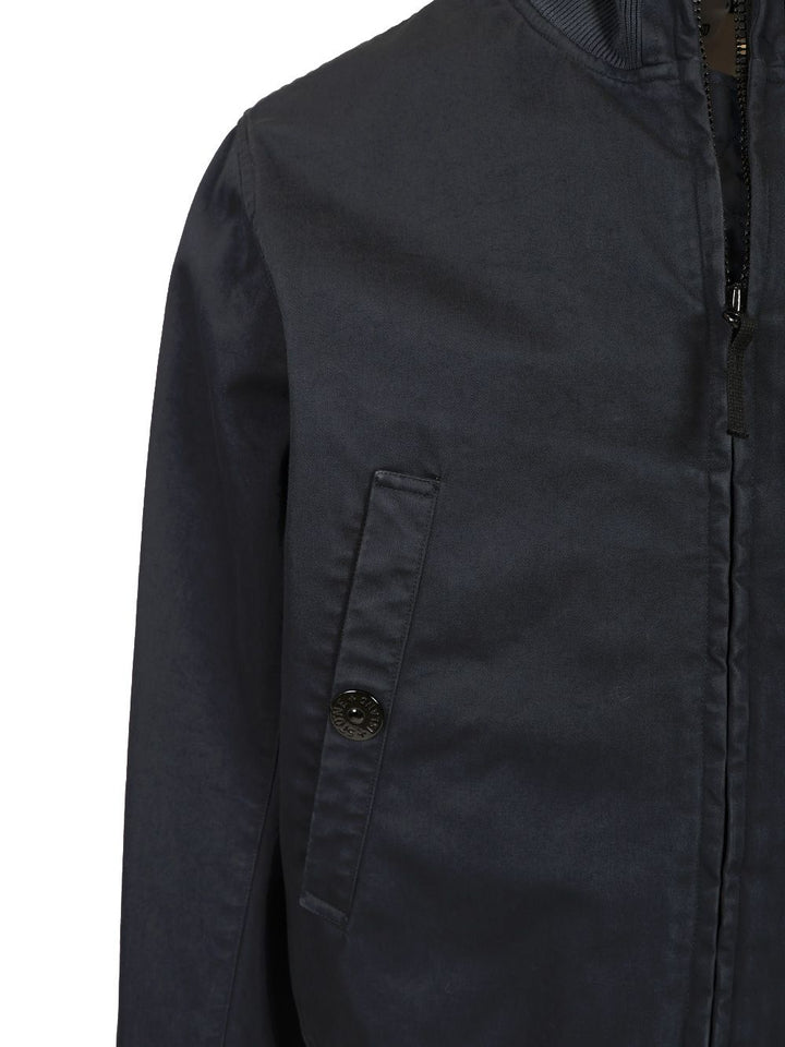 Stone Island Bomber Jacket Jackets - Blue | 1a2b1c75e3a059f6ff40abaf7c61be1f4fe85421