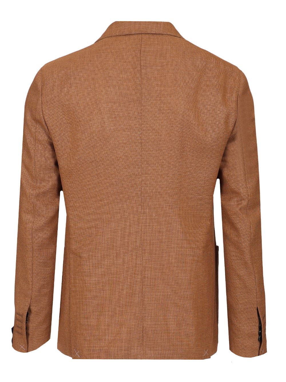 Guarinucci Double-Breasted Wool Blazer Jackets - Beige | 6f3121418af55b12117185e27186654762203be2