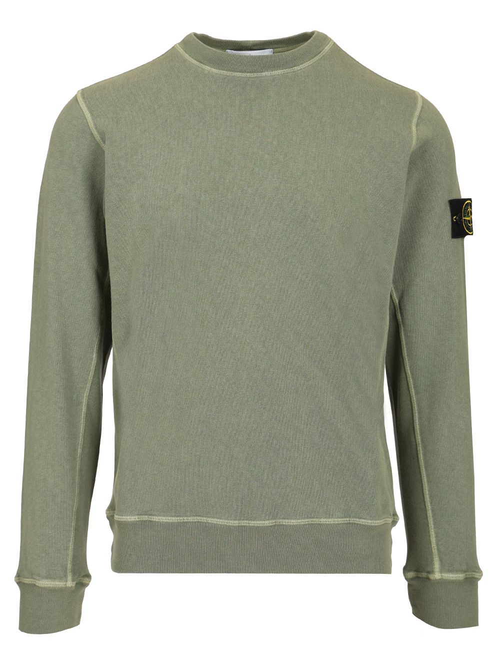 Stone Island Crewneck Sweatshirt Sweatshirts - Green | 5826bc293958ccda9dad04308040fc076ef8d997