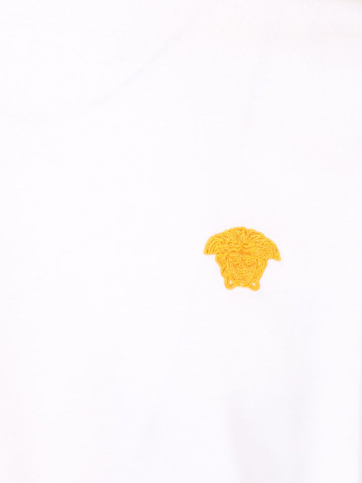 Versace Cotton T-Shirt - White | e326b1d24dc34ae3431af49ddccf77bc7ed22c65
