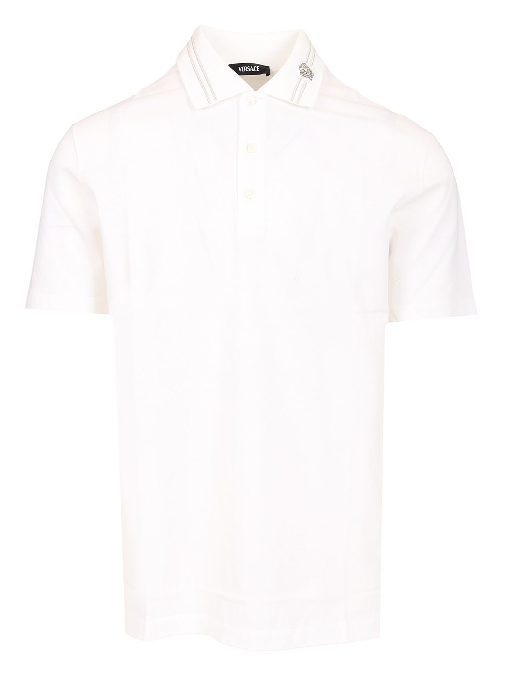Versace Piquet Polo Polo shirt - White | fc408b17291d381b146d72628dda738a609969df