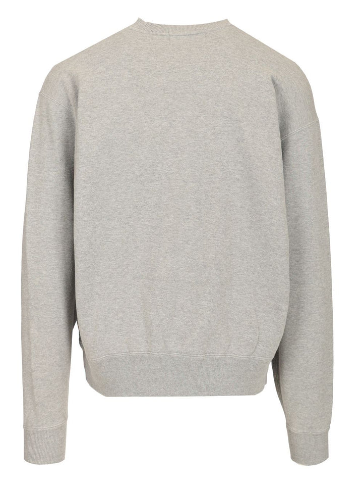 Ambush Crewneck Cotton Sweatshirt Sweatshirts - Grey | d8629806090c781c77acb9e5fb6ff8511b2ac22c