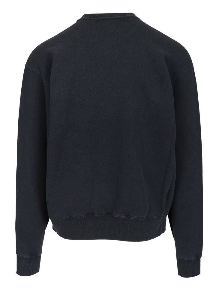 Ambush Crewneck Cotton Sweatshirt Sweatshirts - Blue | 2796d37a2c9c37c3de88447fb1c181db3a3966b6