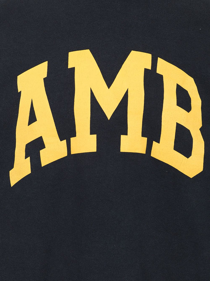 Ambush Crewneck Cotton Sweatshirt Sweatshirts - Blue | 44c36ae0a6c12ce871603e7e7a5daaa8d00c4160