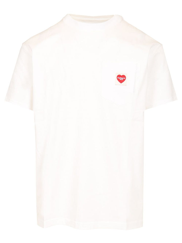 Carhartt Wip Organic Cotton T-Shirt - White | 4d5628774727f8a41efea8c9f55ff589c12872b2