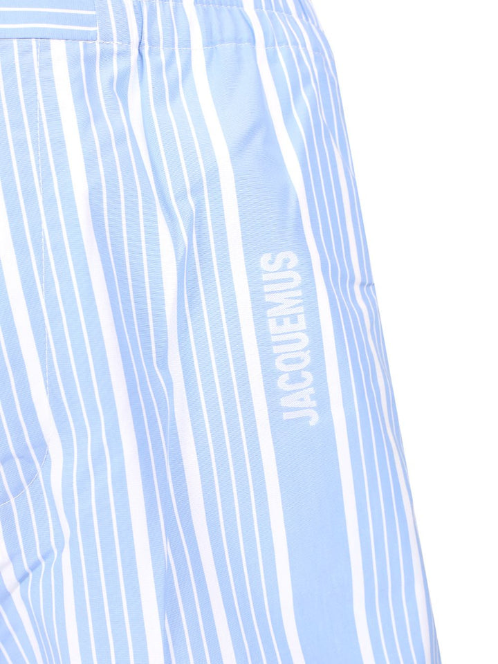 Jacquemus Le Short Aloe Trousers - Light blue | e34b93420786032abb963066dba3913ce3245e43