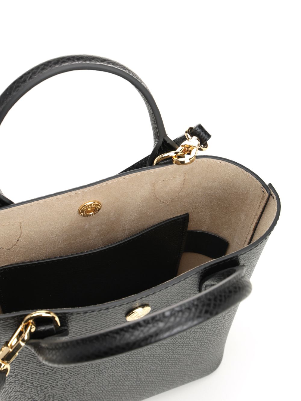 Longchamp Paris Shopping Bag Xs Épure Handbags - Black | 15f9c0927357ee7f98fd372a526a729b1acb22a3