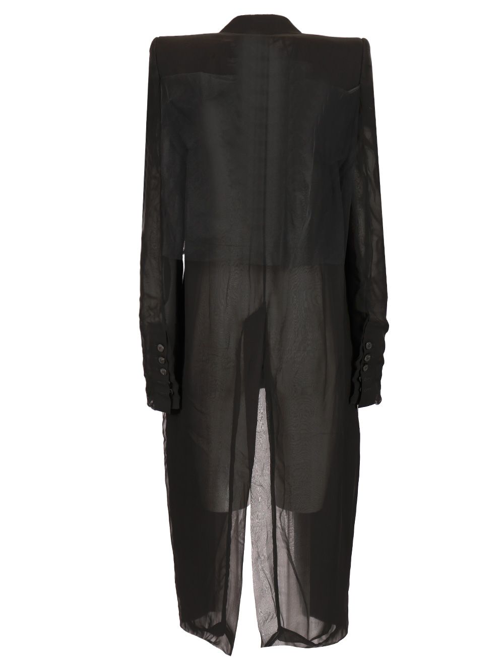 Rick Owens Fogpocket Neue Coats - Black | b48bff62282113645d3b206697cc7bb917002f7d
