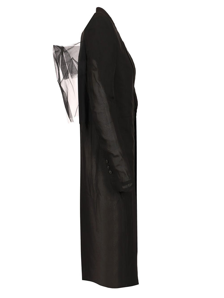 Rick Owens Fogpocket Neue Coats - Black | 749e82242a4f3223b43be158802fdfe133aad162