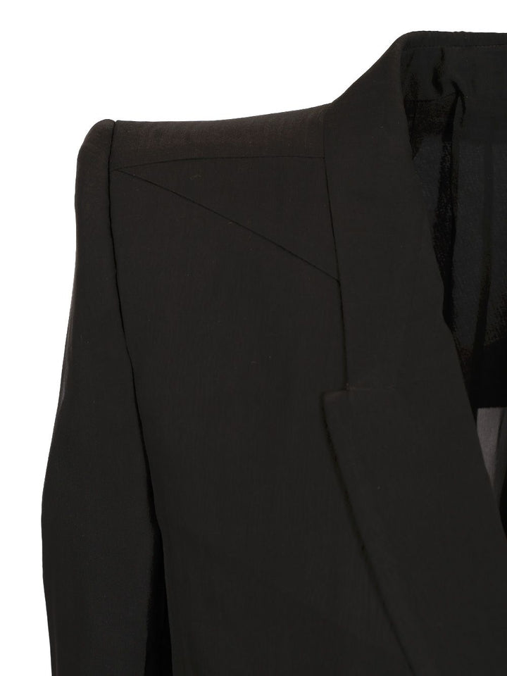 Rick Owens Fogpocket Neue Coats - Black | 11ca1c81b6fa7385eb67ecb94eb35376117c658a