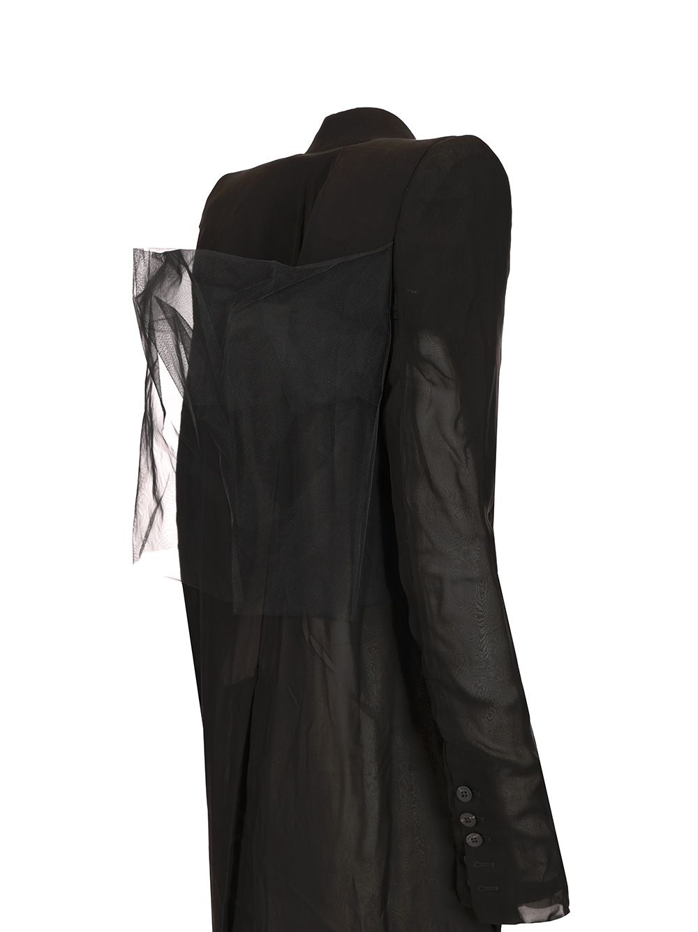 Rick Owens Fogpocket Neue Coats - Black | b9466b6a1316607f84388a39ef4c58e77e511d4b