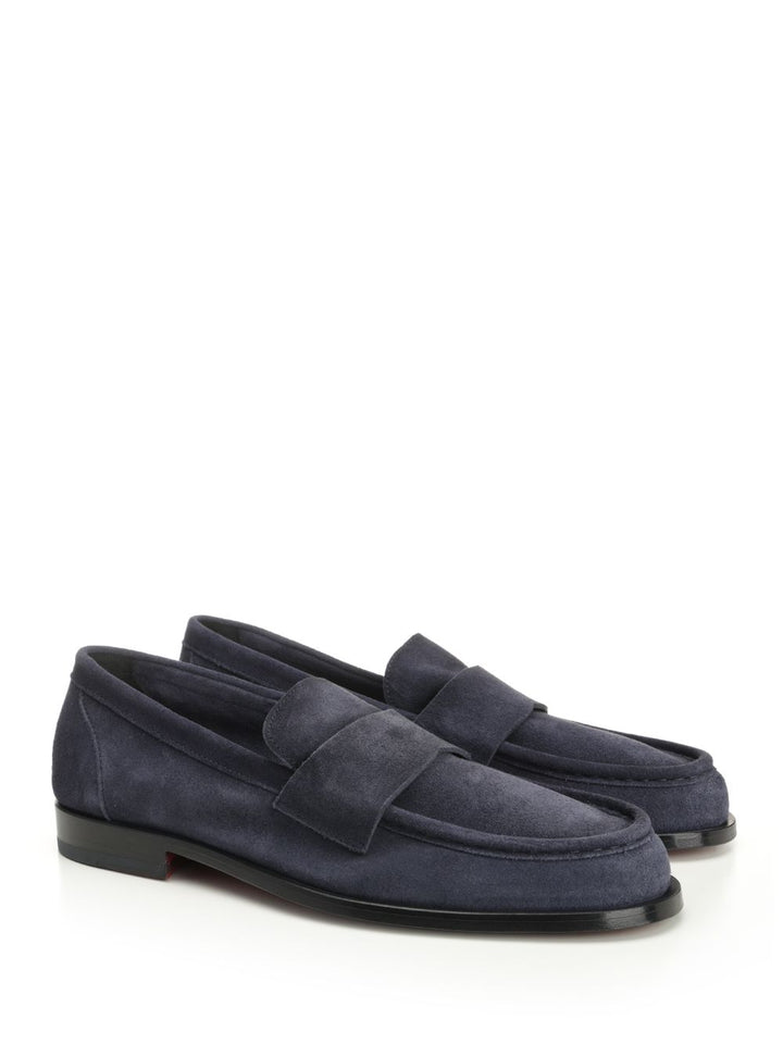Corvari Suede Moccasin Loafers - Blue | 1cbaf2cef13702802779415ac6d3bb9d08802339