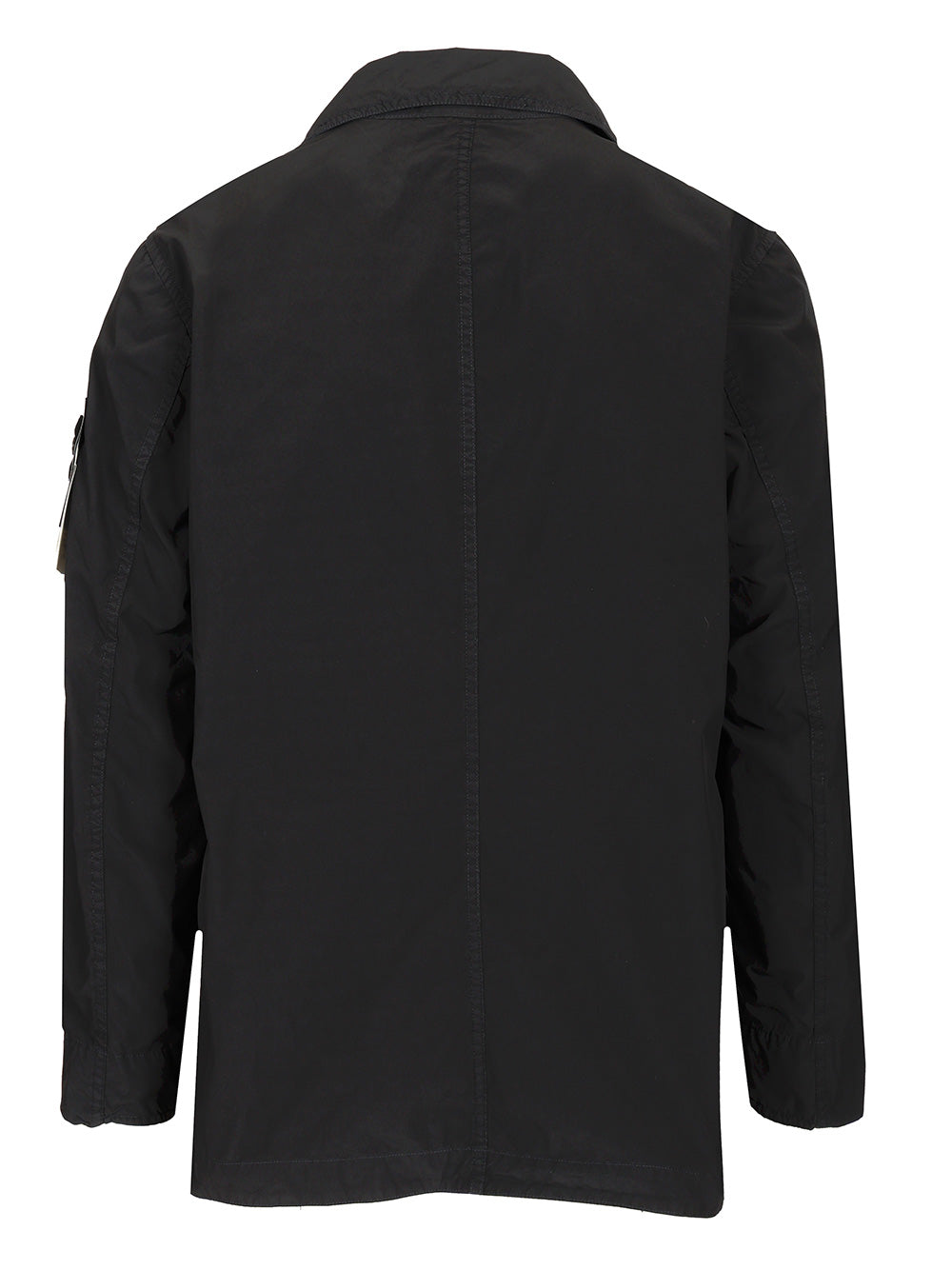 Stone Island Short Nylon Trench Coat Jackets - Blue | b5847ff00663782e48d9a76f991cc87292f0ca41