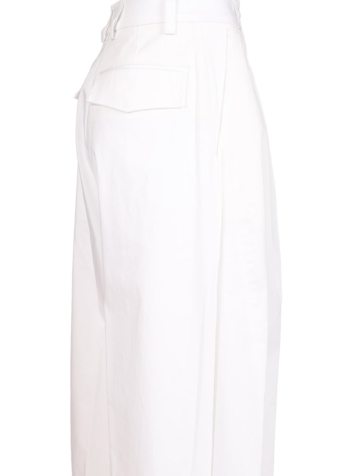 Thelatest Billie Trousers - White | 6563d247a22bf5b364b9fe3a6db274cd9157ab7f