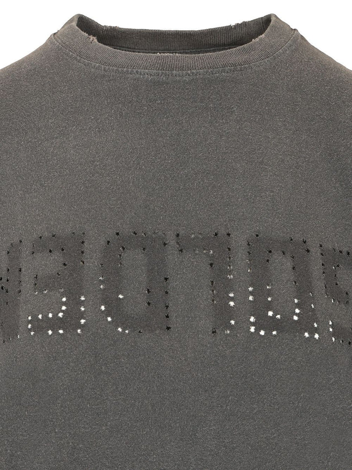 Golden Goose Deluxe Brand Logo T-Shirt - Grey | 419cc4d851bfa8d15d5c9dd6a823aee3ddc0b05c