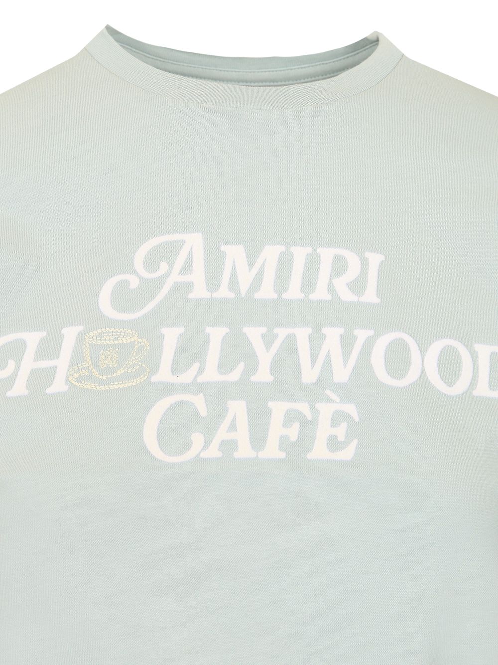 Amiri Hollywood Cafè T-Shirt - Green | 259180b636ac6fe66f4abe2e7c081bd42f899594