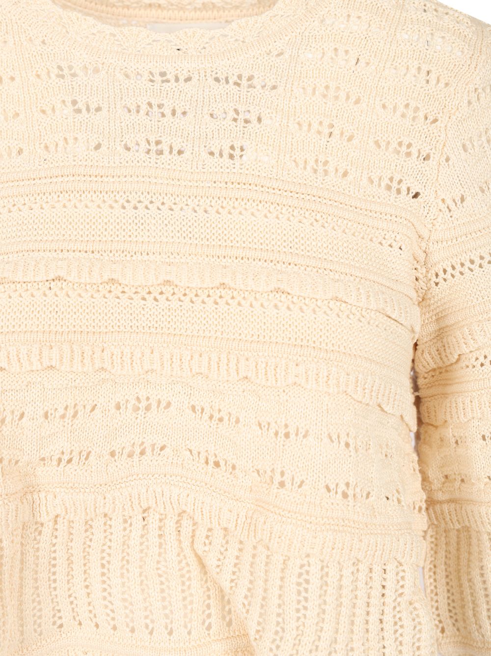 Marant Etoile Azelia Knitwear - Beige | 22152fabb13b634ef113821f60cf5f02a7334767
