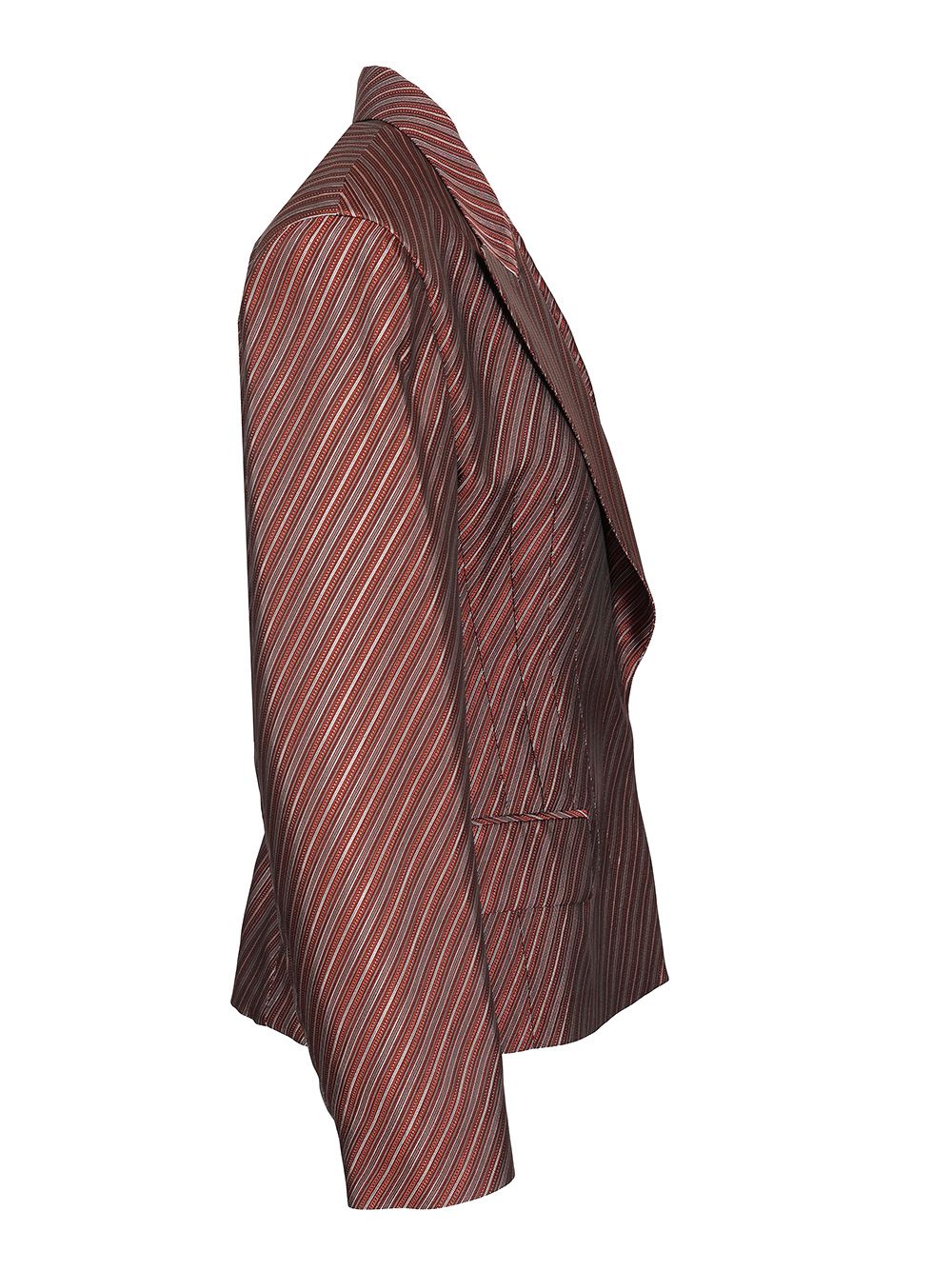 Dries Van Noten Fitted Blazer Jackets - Bordeaux | bb3173356969f33daba126310efbbb0d12978364