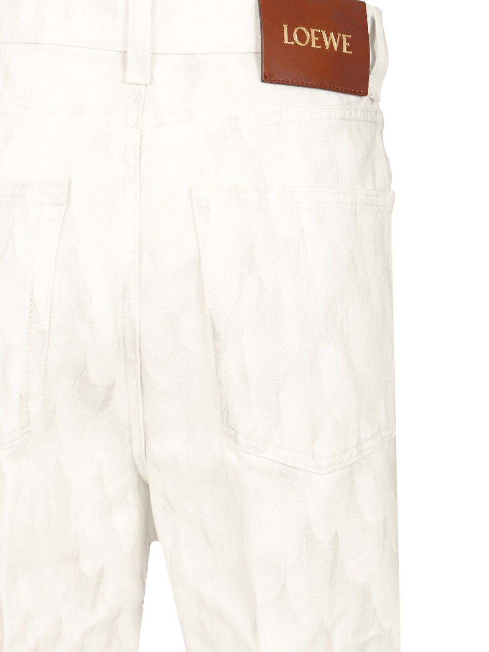 Loewe Denim Jeans - White | 683c8ec626472d37d9d8648664cc1fd8254dab5d
