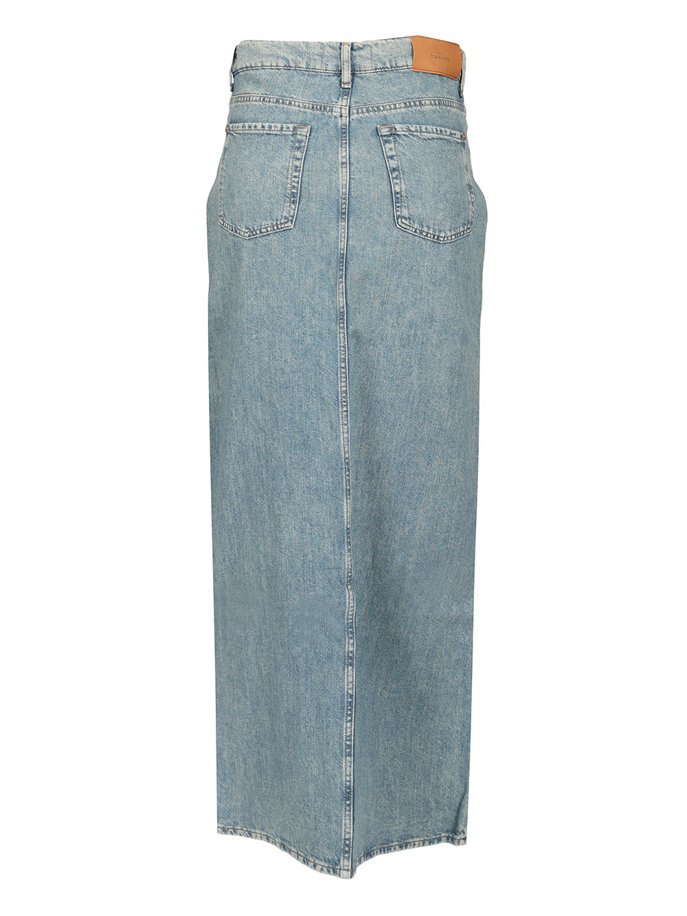 7 For All Mankind Long Maxi Skirt Skirts - Light blue | 22327f057abcb810841f8ad9cee02e3da02c6d54
