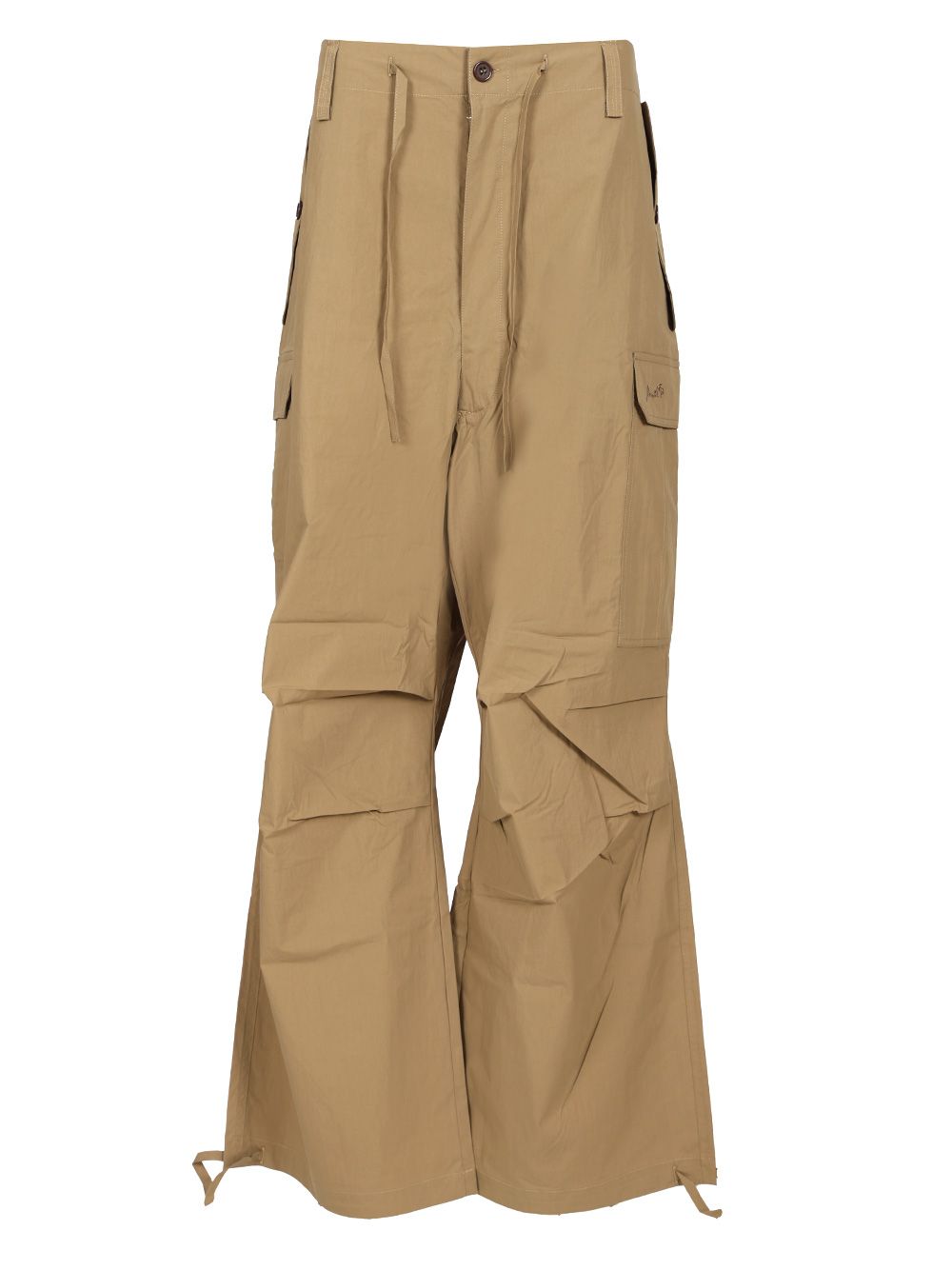 P.A.R.O.S.H. Cargo Trousers - Beige | b9a9e3a8810334f41ba9c398ef996a569a5e3d30