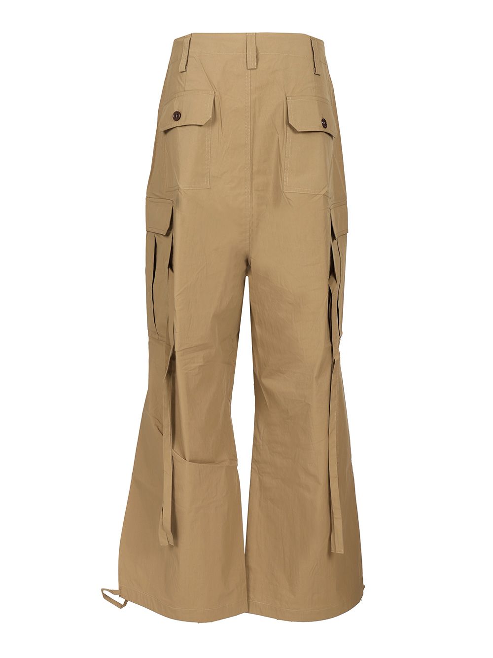 P.A.R.O.S.H. Cargo Trousers - Beige | f7dfb3903b98a507057ebc41956796817db0a62a