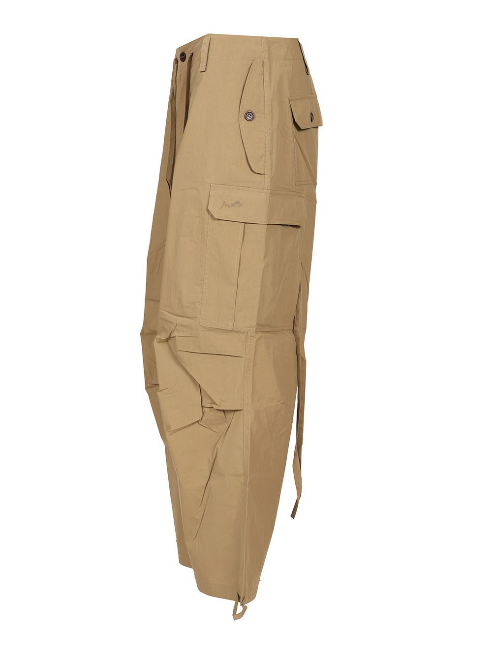 P.A.R.O.S.H. Cargo Trousers - Beige | 87bb7892ca2a24840b736859f405f7f982a61c89