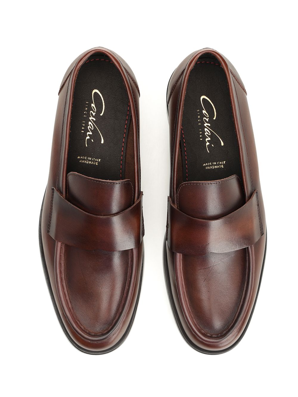 Corvari Brown Mocassin Loafers - Brown | ca3474f44e88083f144dc3826ec4abfd86214491