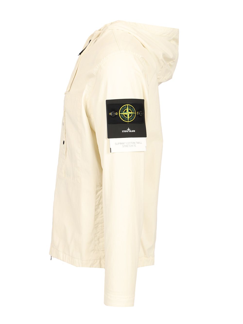 Stone Island Short Parka Jackets - White | 534b1cbf0cbb49dc449a5ddf8c0852975ddb3a54