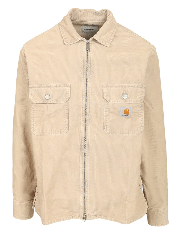 Carhartt Wip Reynold Shirts - Beige | 11d3343a6e498aa34d6247da7854e963d1f48272