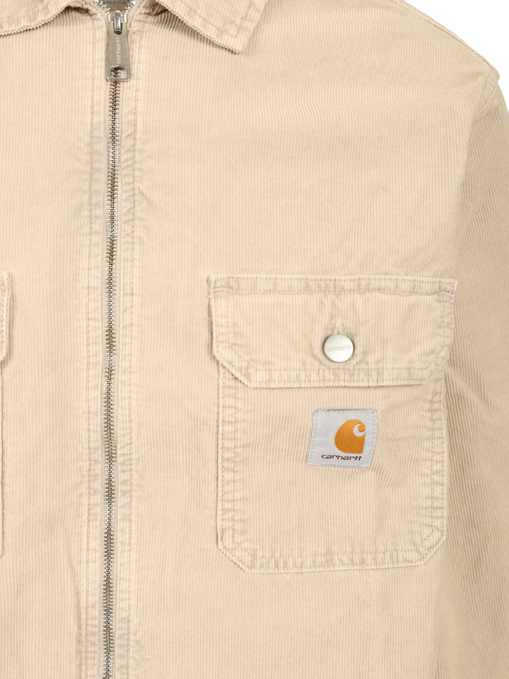 Carhartt Wip Reynold Shirts - Beige | 334237d0a9dfc5bb78bf93f3025e6aa84a28f8fe