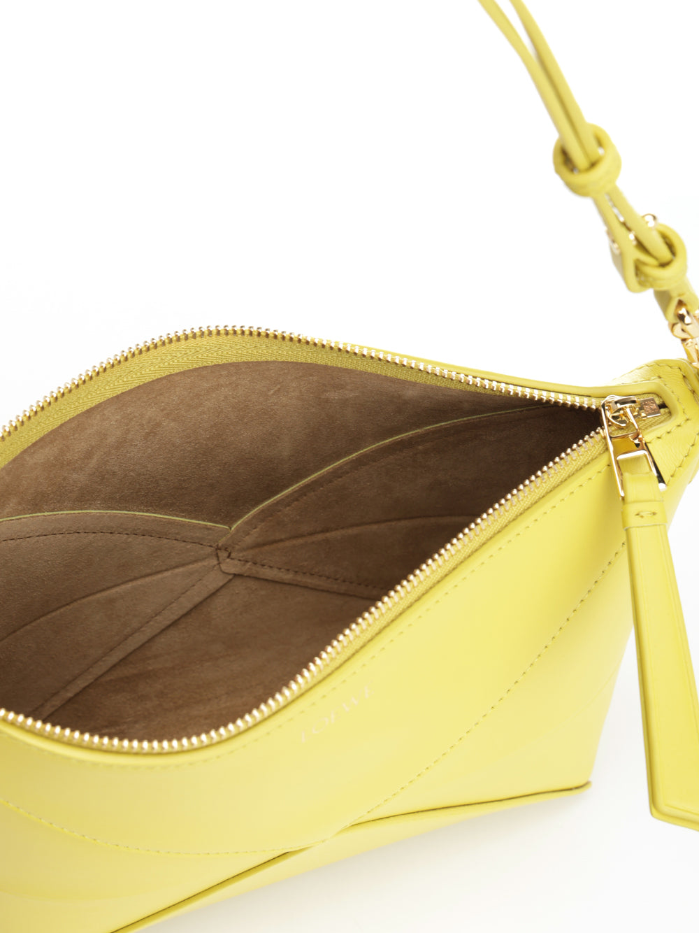 Loewe Puzzle Fold Clutch Small leather goods - Yellow | 254a50f09271ebb870514a3bd3383006fc262dee