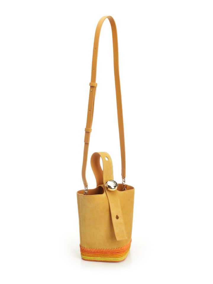Loewe Bucket Bag Pebble Mini Handbags - Yellow | 3b05bf1decd36ec781655c16ed517acc910ae5f0