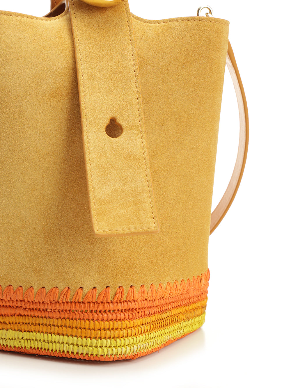 Loewe Bucket Bag Pebble Mini Handbags - Yellow | 08e3a185a9cfff364c4fc7bff8ad9a2bb6cbb758