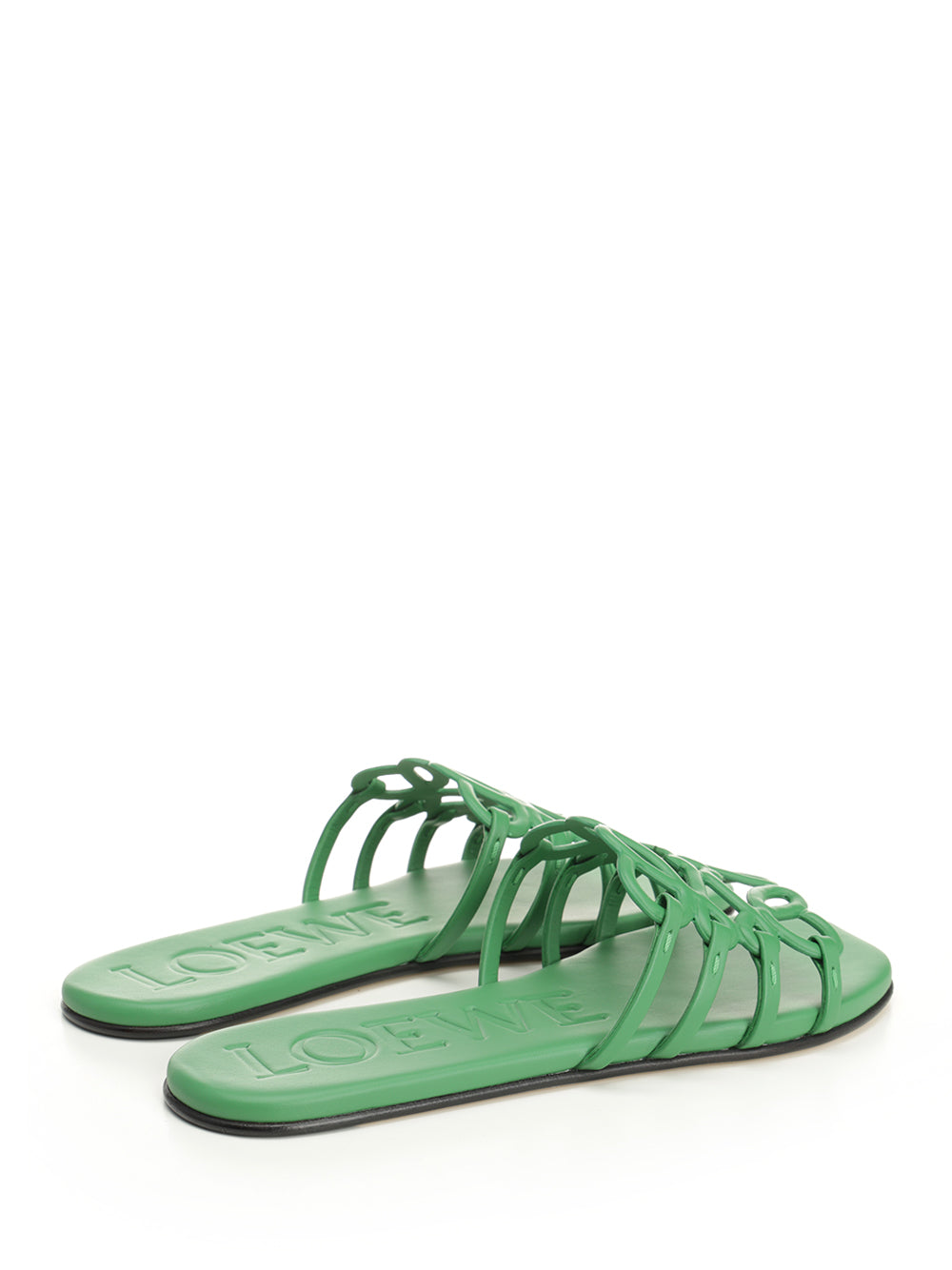 Loewe Petal Sandals - Green | 66cadd87d91be34dbf23ac1060fd86e0bd06c031