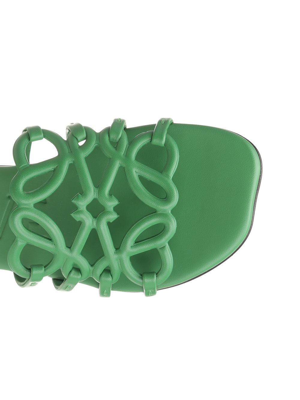 Loewe Petal Sandals - Green | 2a9cb763e4c80cef48e6117424787b28171b9003